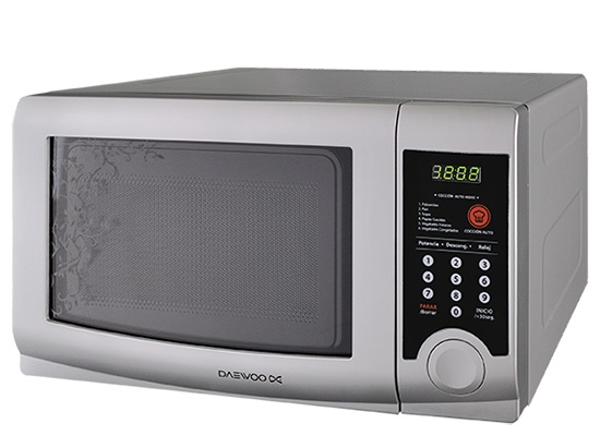 Daewoo KOR-6LZSA microwave Silver Countertop – image 2