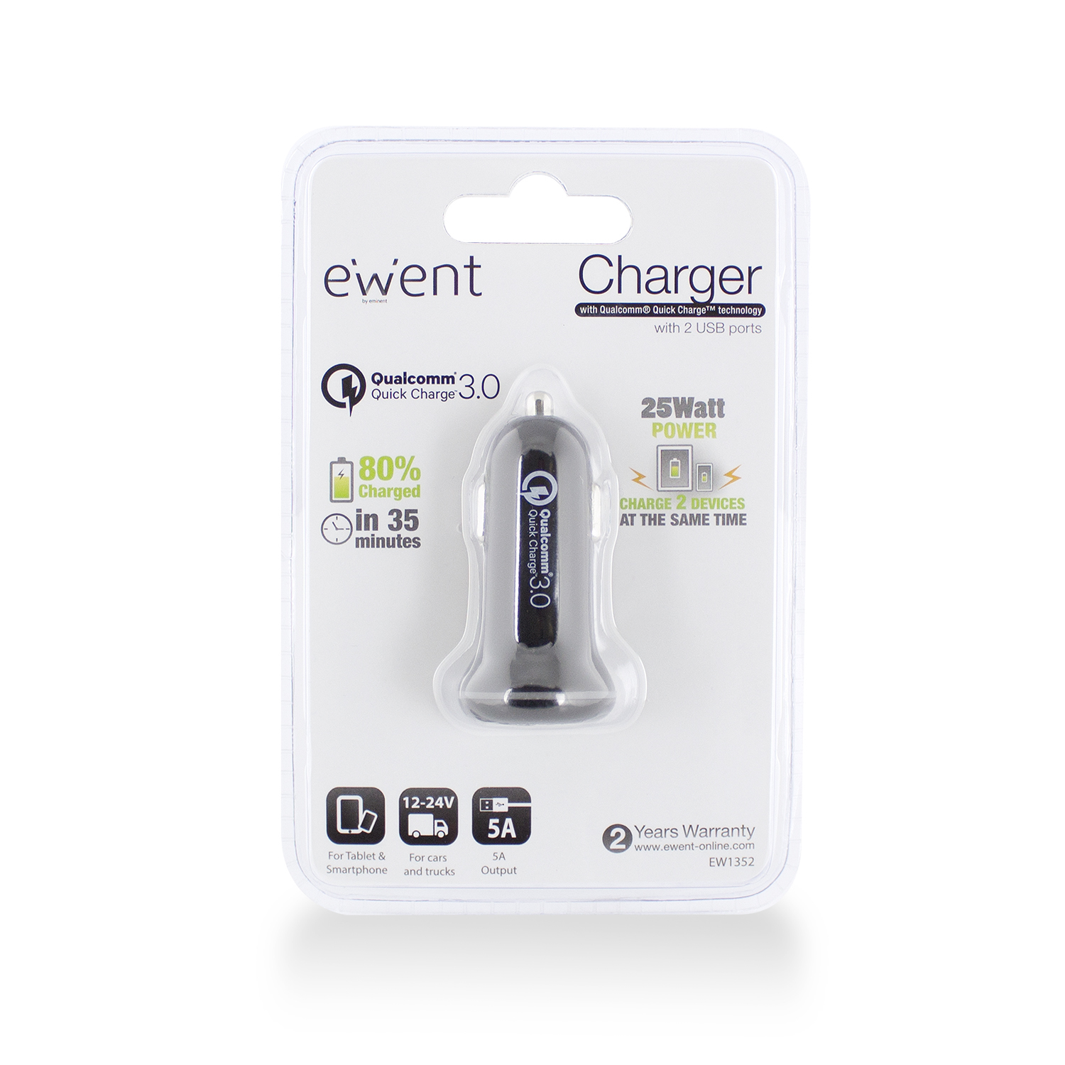 Ewent EW1352 mobile device charger Universal Black Cigar lighter Auto – image 5