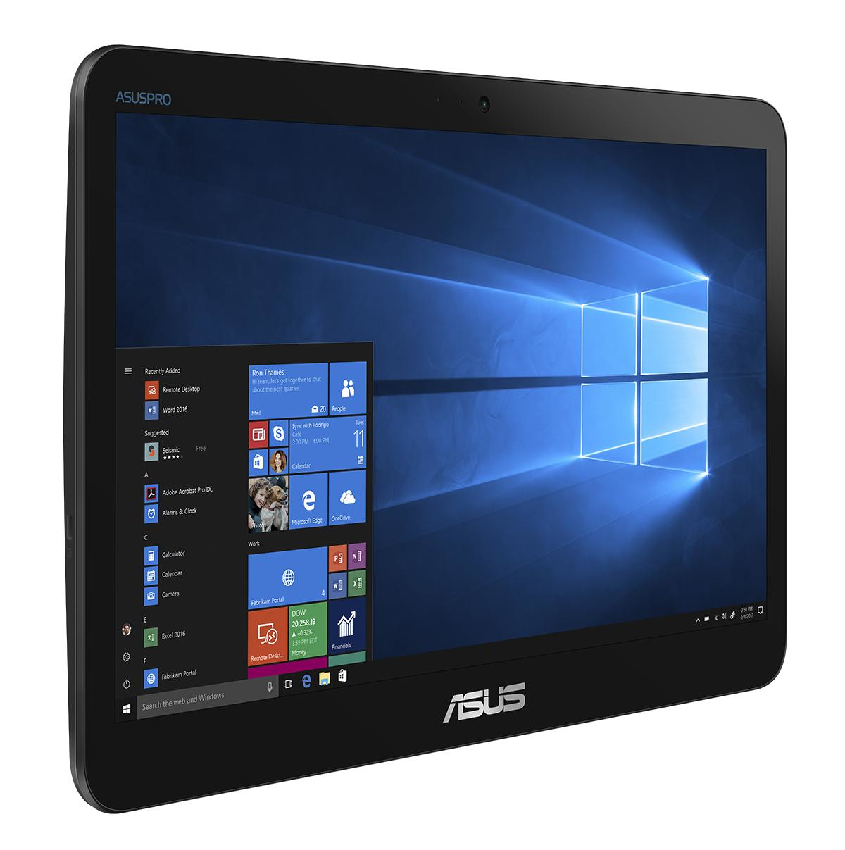ASUS Vivo AiO V161GAT-BD050D All-in-One PC/workstation Intel® Celeron® N4000 39.6 cm (15.6″) 1366 x 768 pixels Touchscreen 4 GB DDR4-SDRAM 128 GB SSD FreeDOS Wi-Fi 5 (802.11ac) Black image 5