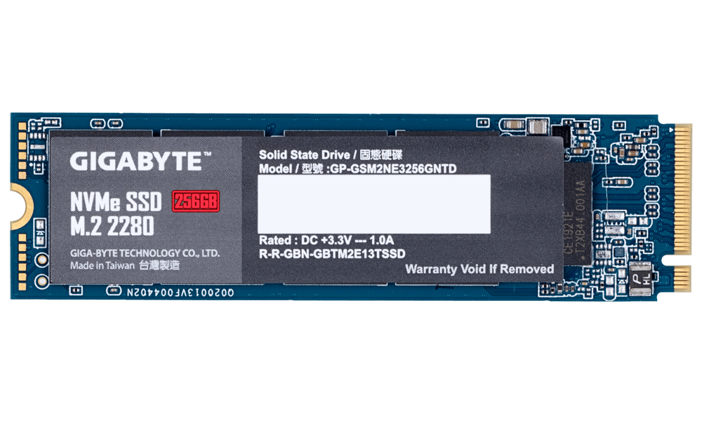 GIGABYTE GP-GSM2NE3256GNTD internal solid state drive 256 GB M.2 PCI Express 3.0 NVMe image 2