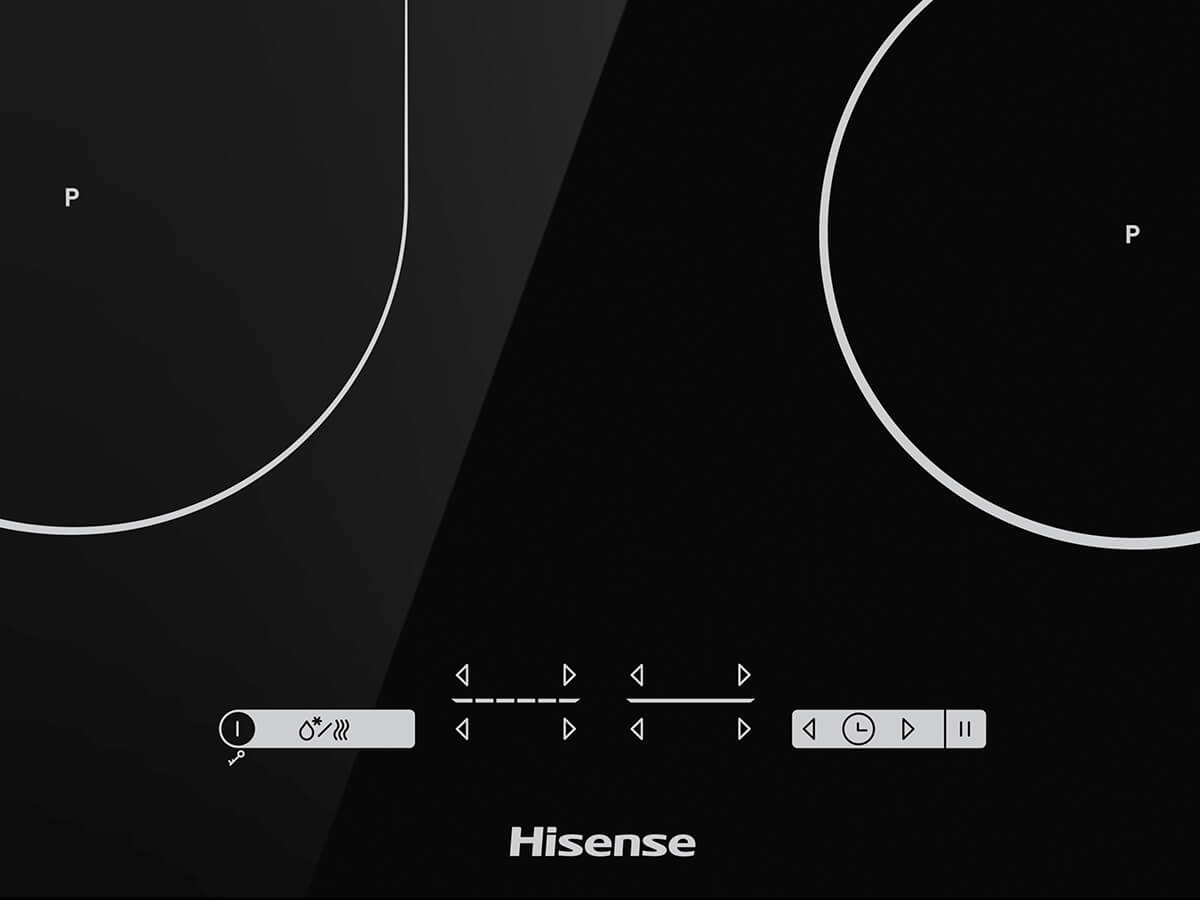 Hisense I6433C hob Black Built-in Zone induction hob 4 zone(s) – image 2