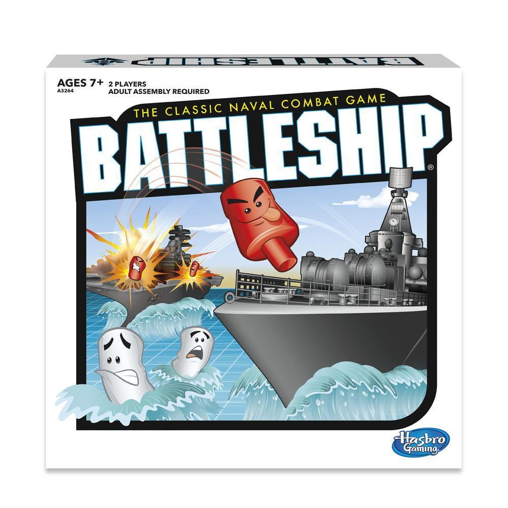 Hasbro Battleship the classic naval combat game Gioco da tavolo Strategia