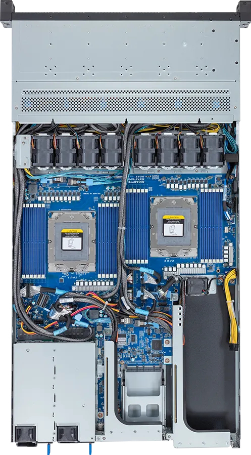 GIGABYTE R183-ZF1-AAJ1 LGA 6096 Rack (1U) Black, Steel – image 3