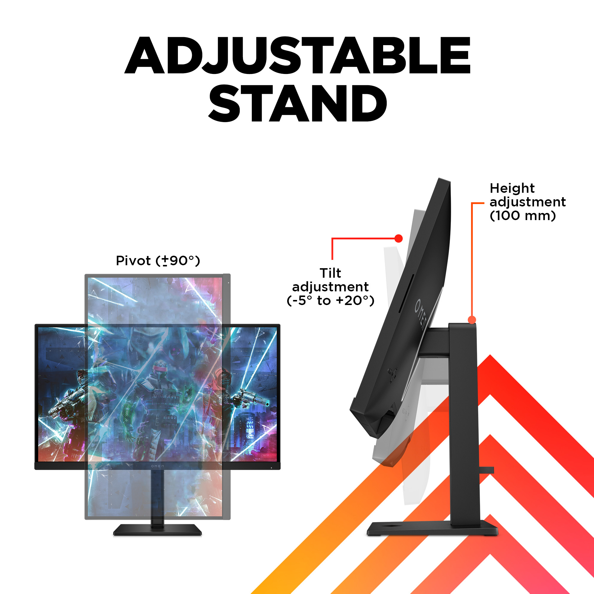 OMEN by HP 27 inch FHD 240Hz Gaming Monitor – OMEN 27s image 2