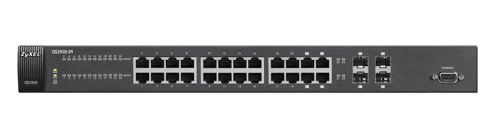 Zyxel GS1910-24 Gigabit Ethernet (10/100/1000) Black – image 3