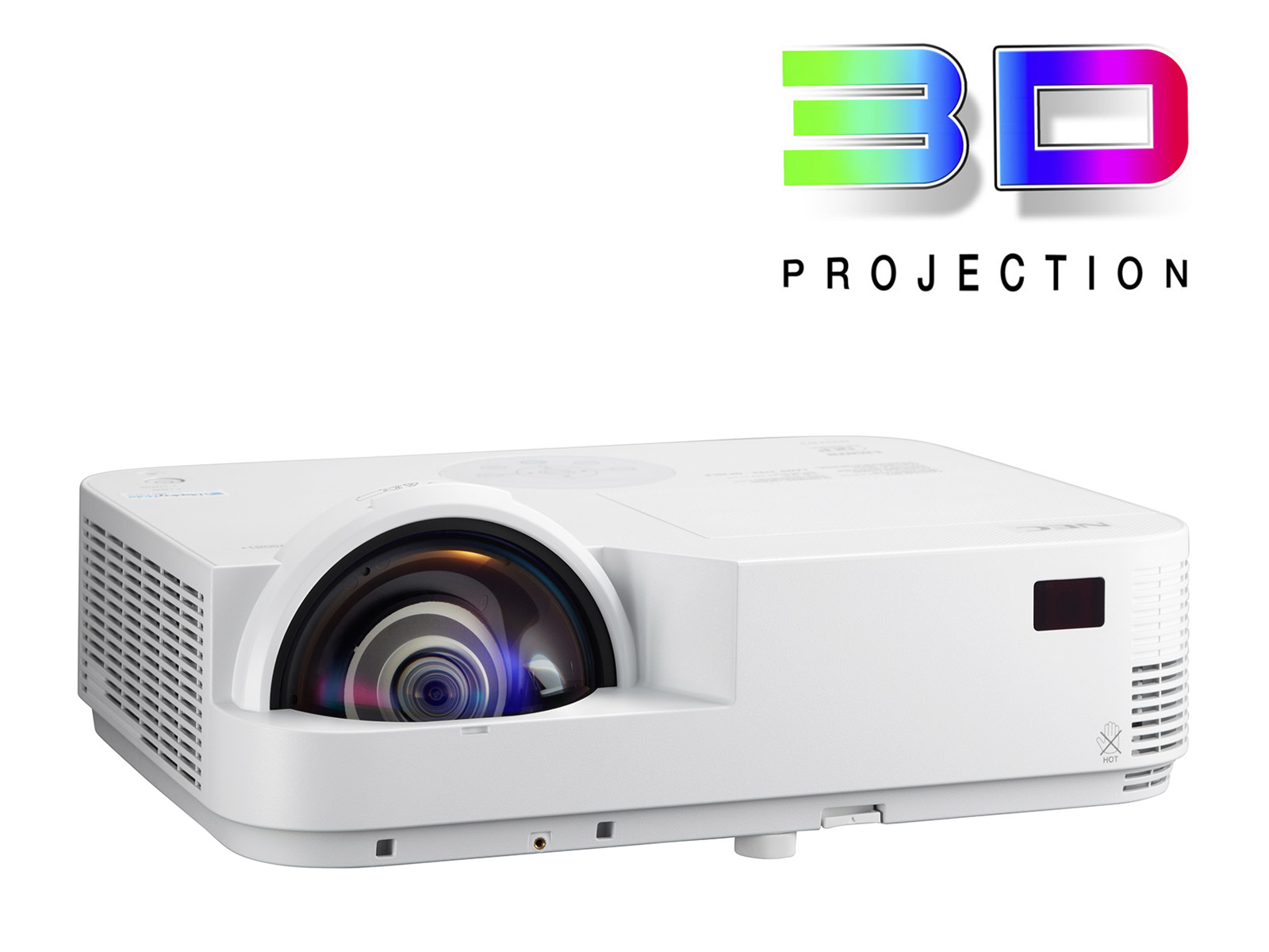 NEC M352WS Standard throw projector 3500 ANSI lumens DLP WXGA (1280x800) 3D White – image 6