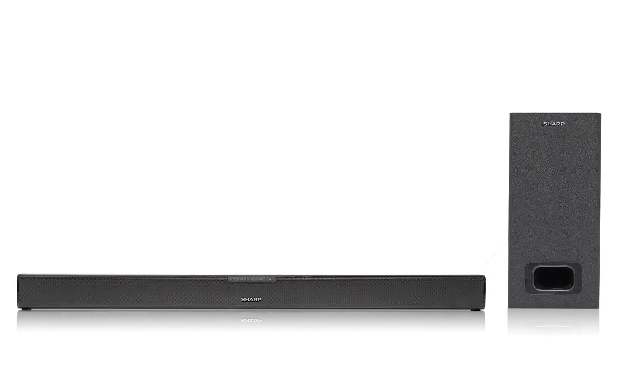 Sharp HT-SBW110 soundbar speaker Black 2.1 channels