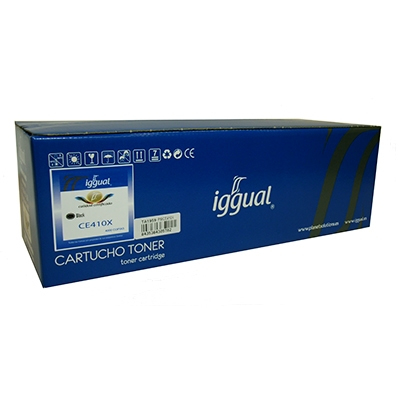 iggual PSICE410X toner cartridge 1 pc(s) Black