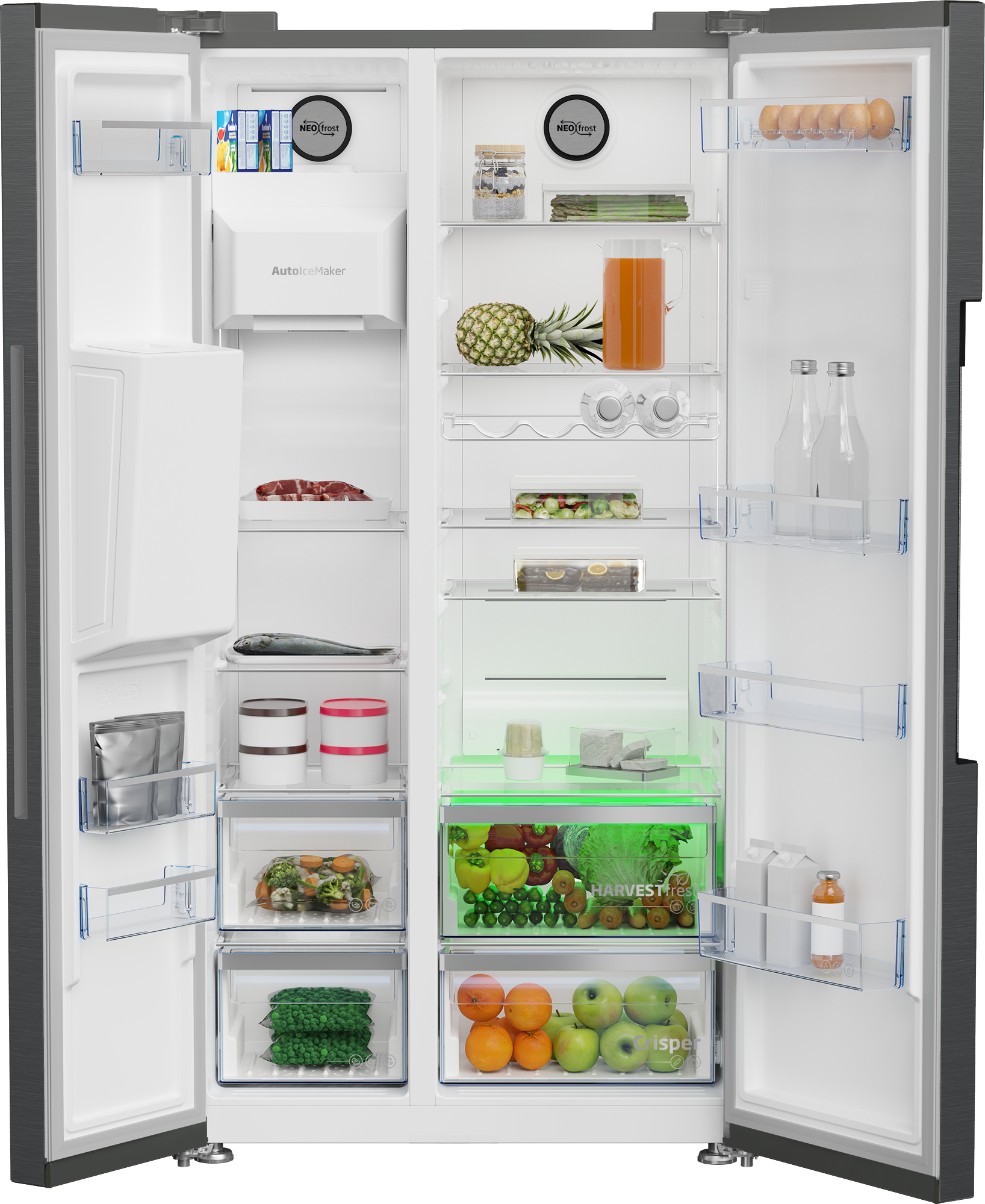 Beko ASP33B32VPZ Freestanding American Style Fridge Freeze with HarvestFresh™ – image 6