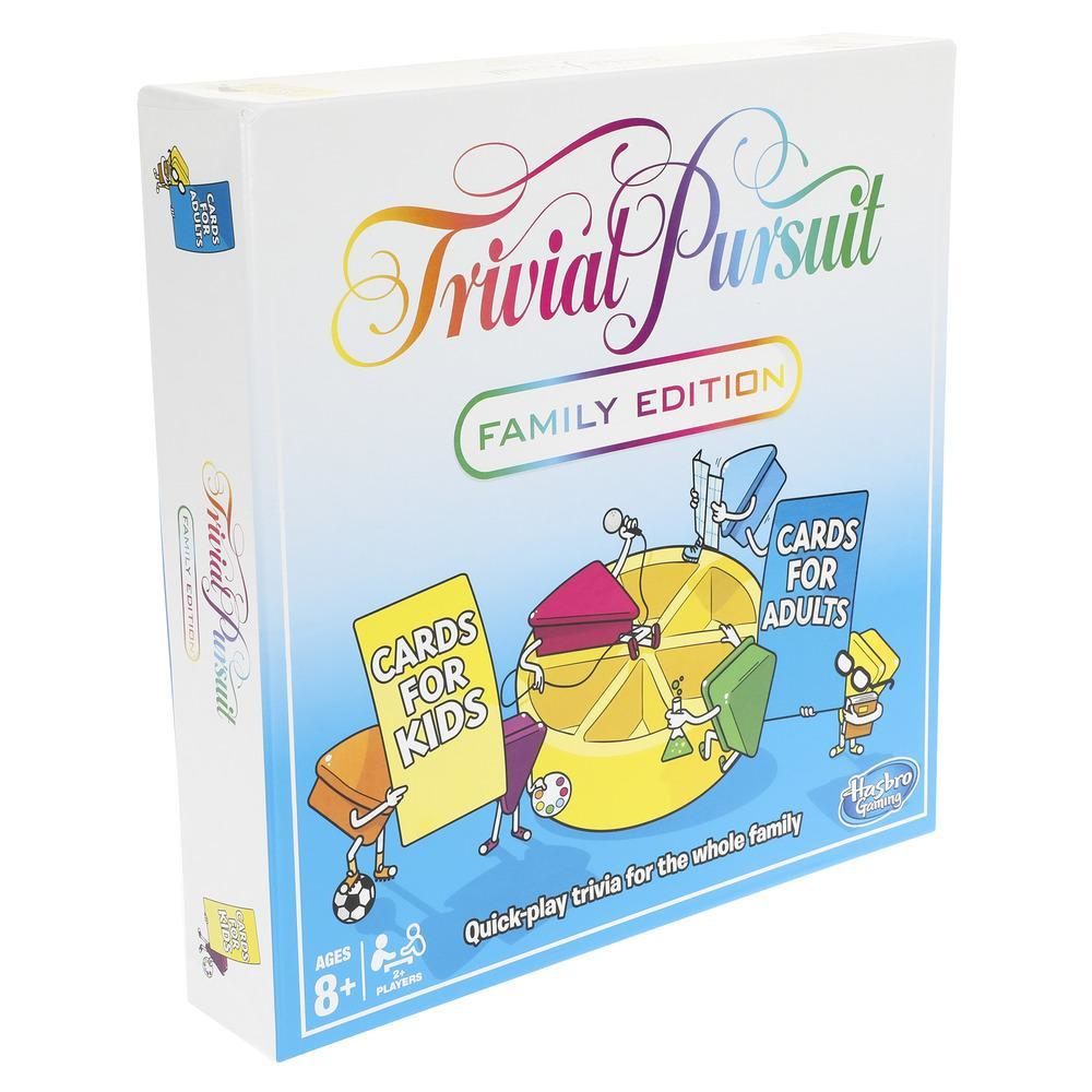 Hasbro Gaming Trivial Pursuit Family Edition Gioco da tavolo Cultura generale