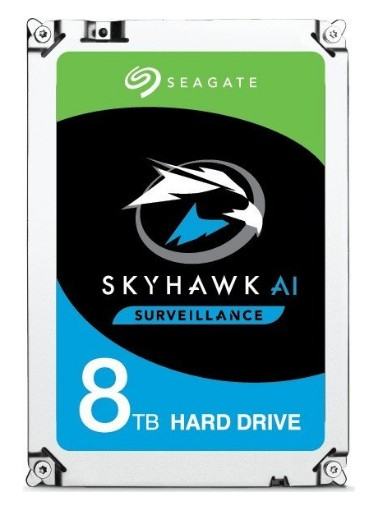 Seagate SkyHawk AI 8TB 3.5" HDD 7200RPM SATA 6.0 Gb/s