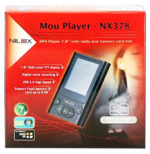Nilox 13NXM401NM001 MP3/MP4 player – image 4