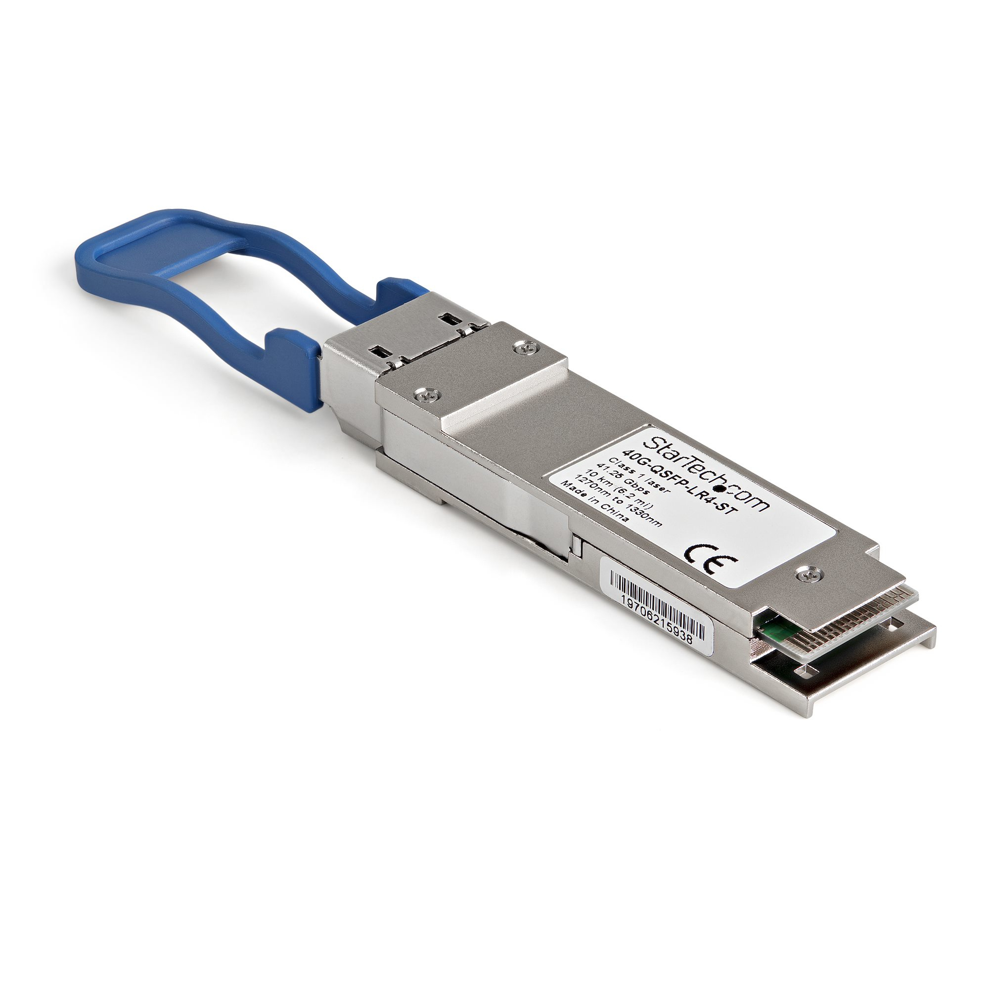 StarTech.com Brocade 40G-QSFP-LR4 Compatible QSFP+ Module, 40GBASE-LR4, 40GbE Single Mode Fiber SMF Optic Transceiver, 40GE Gigabit Ethernet QSFP+, LC Connector, 10km, 1270nm to 1330nm DDM - Lifetime Warranty (40G-QSFP-LR4-ST) - QSFP+ transceiver module (equivalent to: Brocade 40G-QSFP-LR4) - 40GbE - 40GBase-LR4 - LC single-mode - up to 10 km - 1270-1330 nm