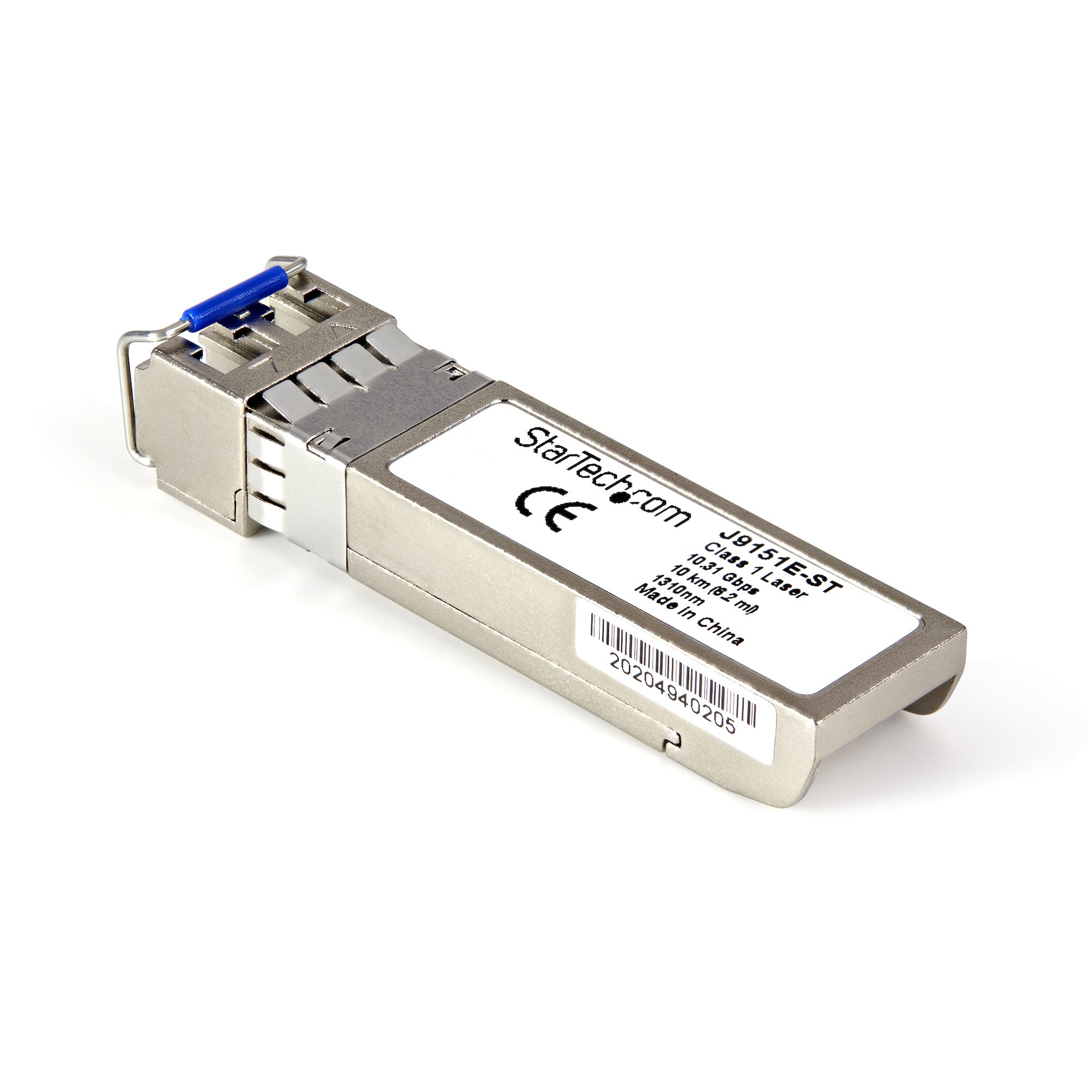 StarTech.com HPE J9151E Compatible SFP+ Module, 10GBASE-LR, 10GbE Single Mode (SMF) Fiber Optic Transceiver, 10GE Gigabit Ethernet SFP+, LC Connector, 10km, 1310nm, DDM, HPE 2930F, 8325, 3810M - Lifetime Warranty (J9151E-ST) - SFP+ transceiver module (equivalent to: HP J9151E) - 10GbE - 10GBase-LR - LC single-mode - up to 10 km - 1310 nm - for HPE Aruba 2930F 12, 2930M 40, 6200F 12, 6200M 24, 6300, 6405 48, 6405 96, 64XX, CX 8360