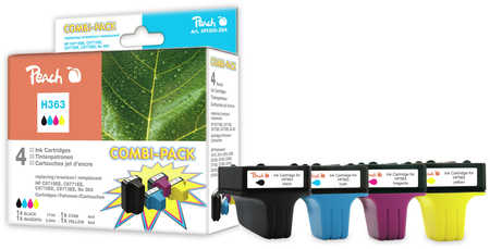 Peach 314467 ink cartridge 4 pc(s) Black, Cyan, Magenta, Yellow