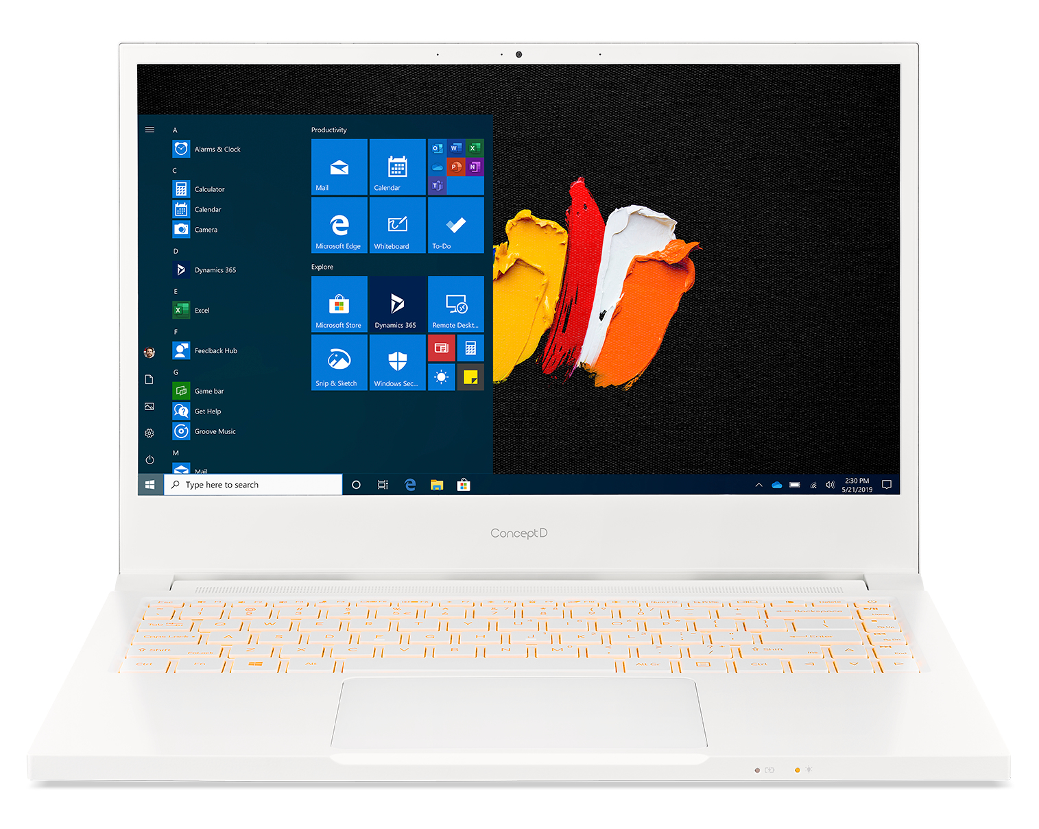 Acer ConceptD CN314-72P-73GU Intel® Core™ i7 i7-10750H Laptop – image 1