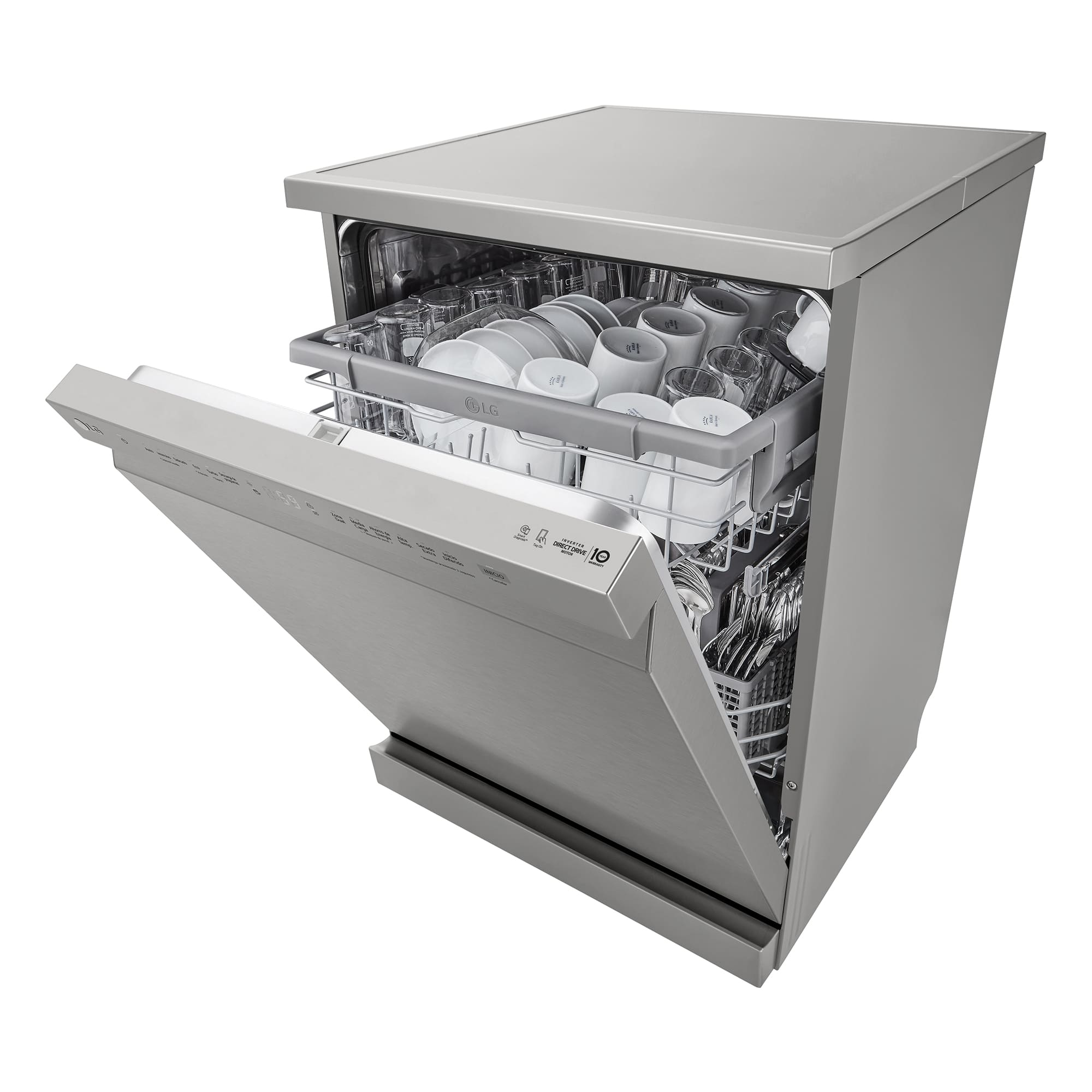 LG DF242FP dishwasher Freestanding 14 place settings – image 2