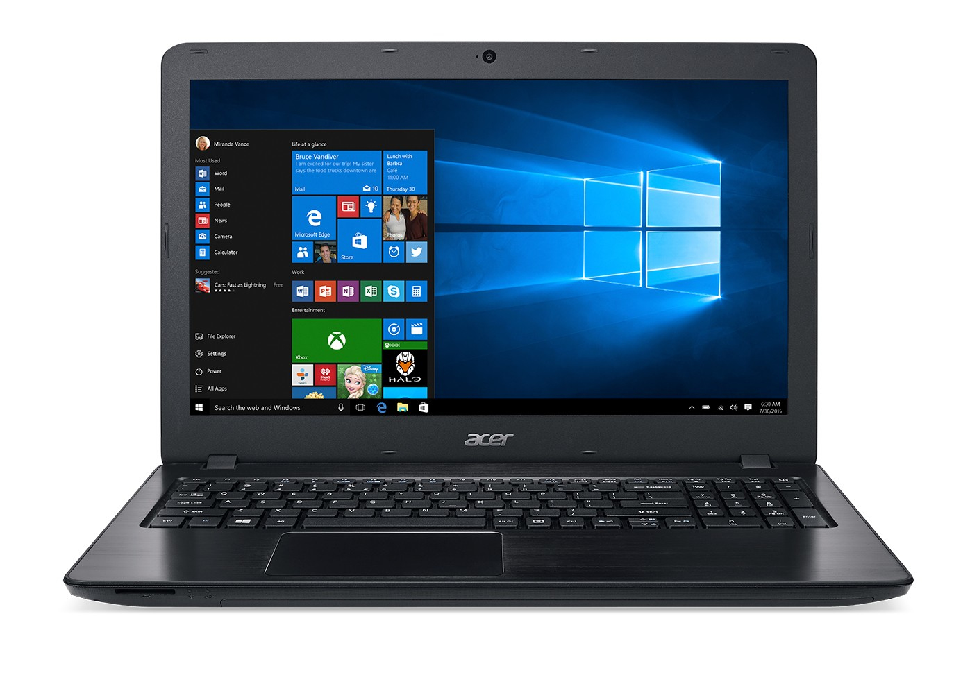 Acer Aspire F F5-573-351R Intel® Core™ i3 i3-6100U Laptop – image 1