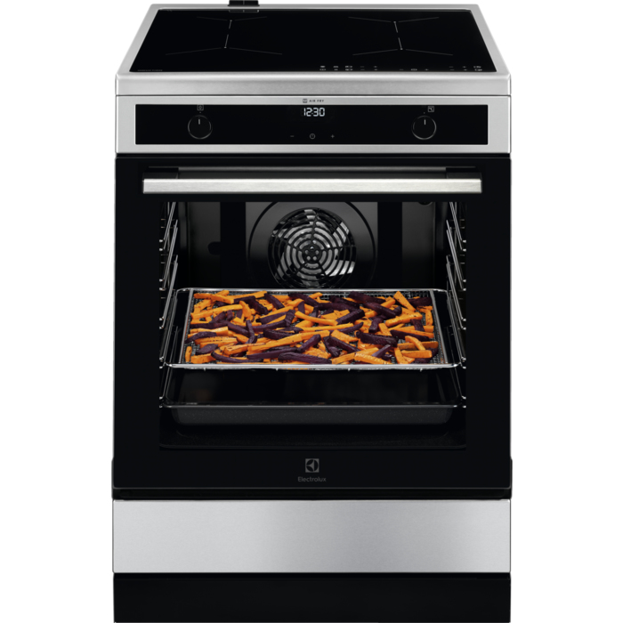 Electrolux LKI64020AX Freestanding cooker Electric Ceramic hob Stainless steel