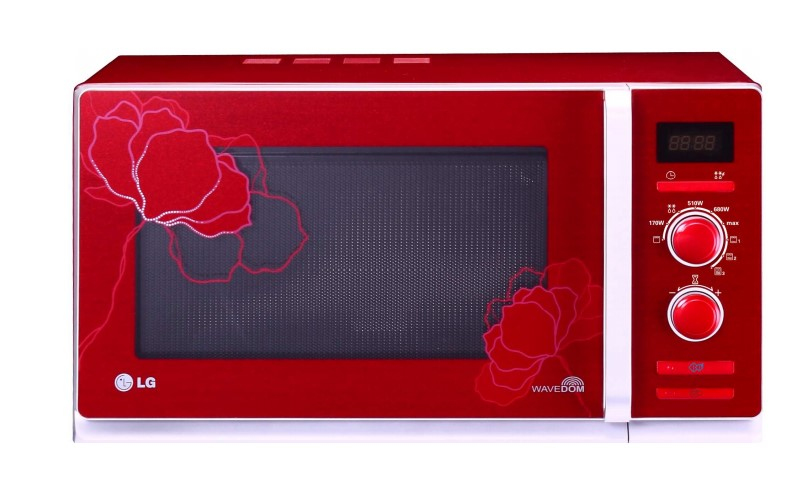 LG MH-6531FR microwave Red Countertop