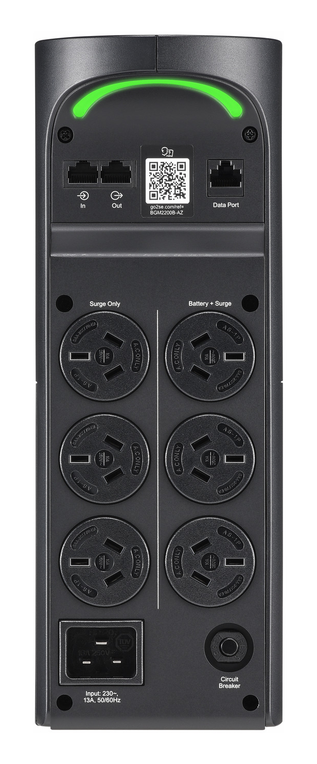 APC Back-UPS Pro for Gaming, 2200VA/1320W, Tower – image 2