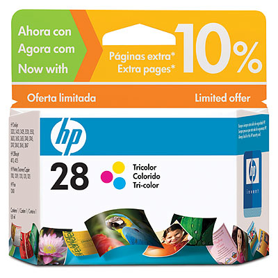HP 28 Inkjet Print Cartridges
