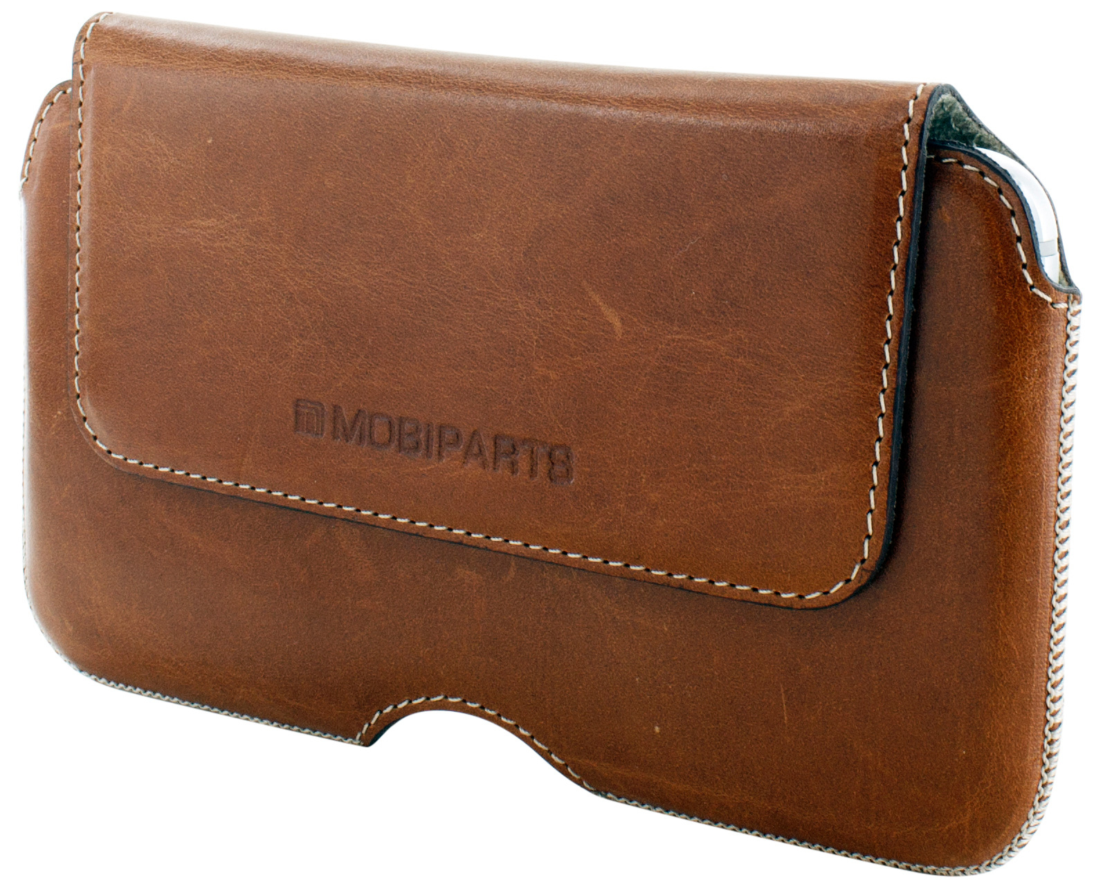 Mobiparts Excellent Belt Case Size 4XL Oaked Cognac