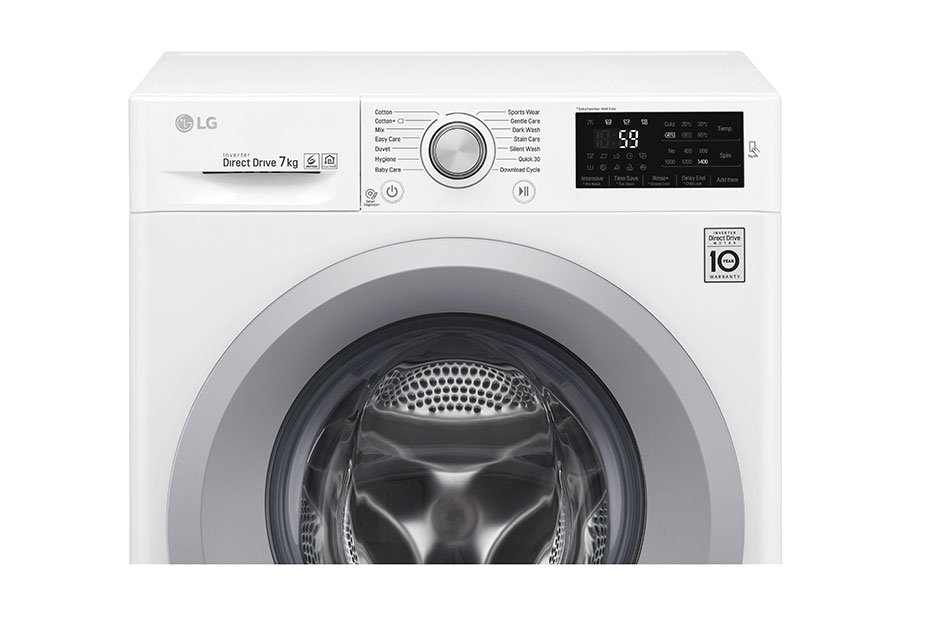 LG F4J5QN4W washing machine Front-load – image 4