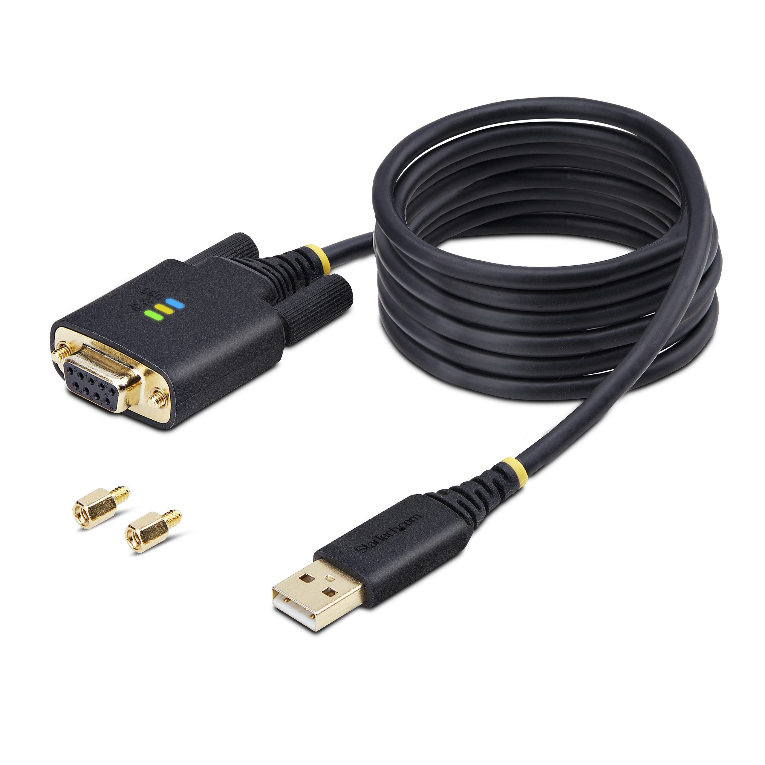 Resim StarTech.com 1P6FFCN-USB-SERIAL 2m USB - DB9 Seri Kablo, Siyah