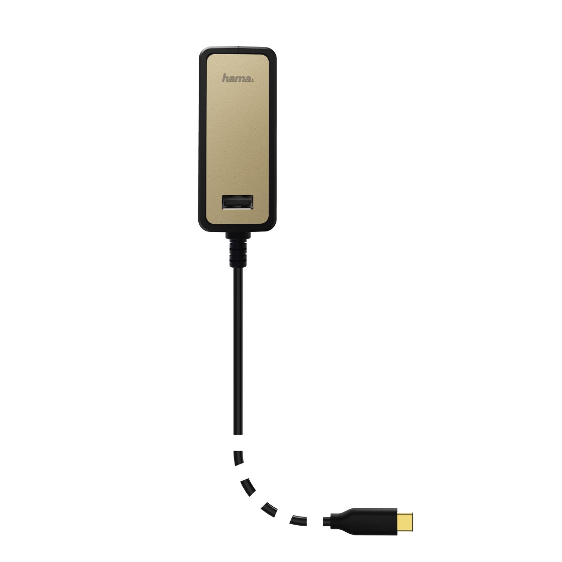 Hama 00054184 mobile device charger Universal Black, Gold USB Indoor – image 3