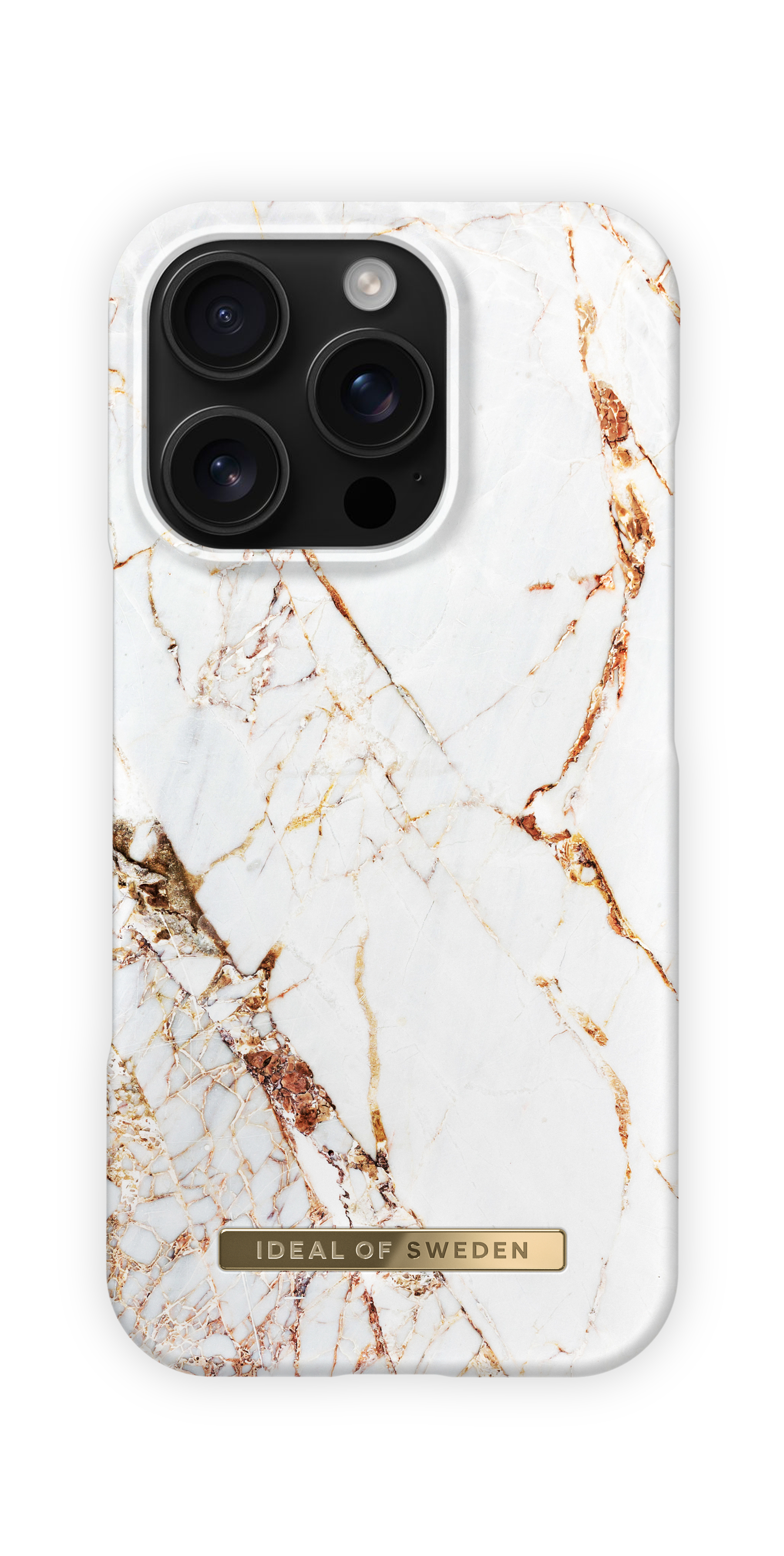 iDeal of Sweden Printed Case MagSafe iPhone 16 Pro Max Carrara Gold