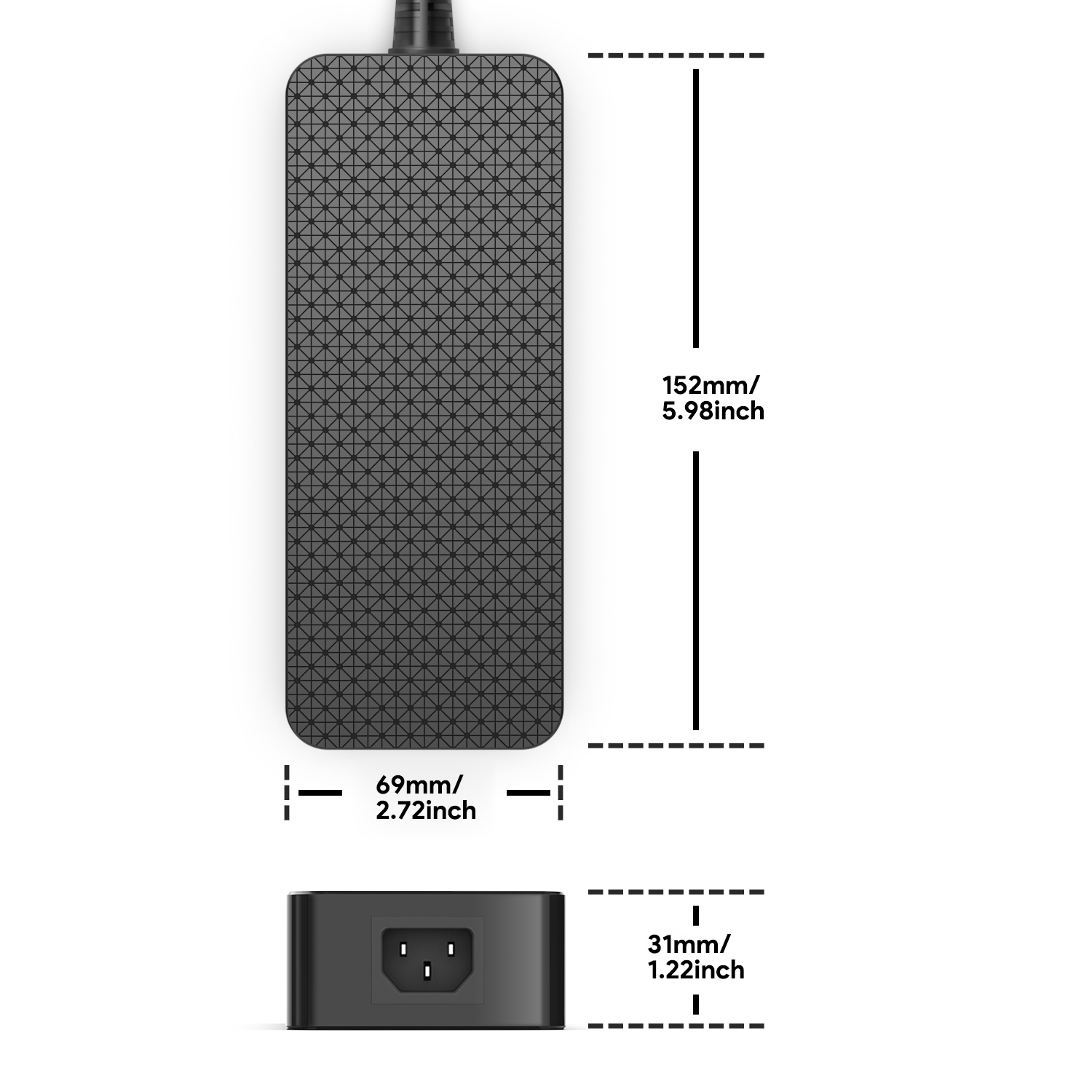 Origin Storage 240W USB-C Adapter with EU Cable – image 2