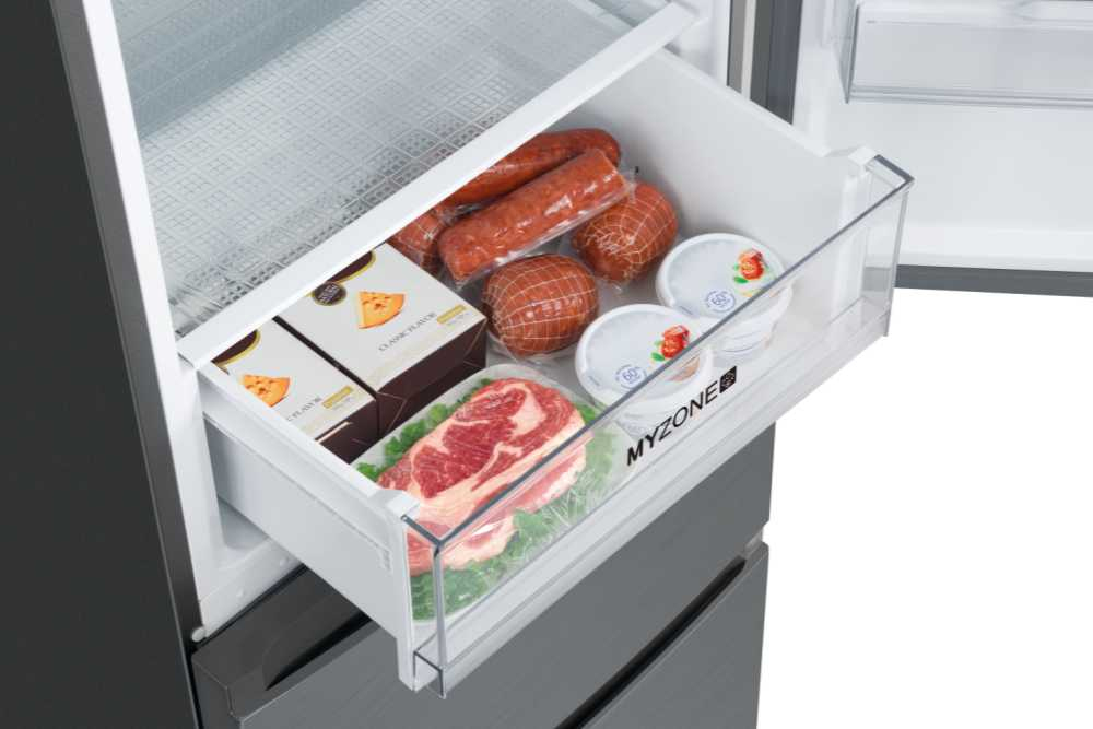 Haier AFE635CHJW fridge-freezer Freestanding – image 9