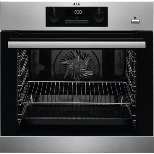 AEG BPK351020M 71 L Black, Stainless steel
