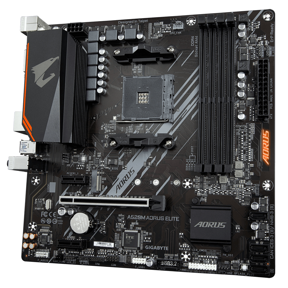 GIGABYTE A520M AORUS ELITE – image 2
