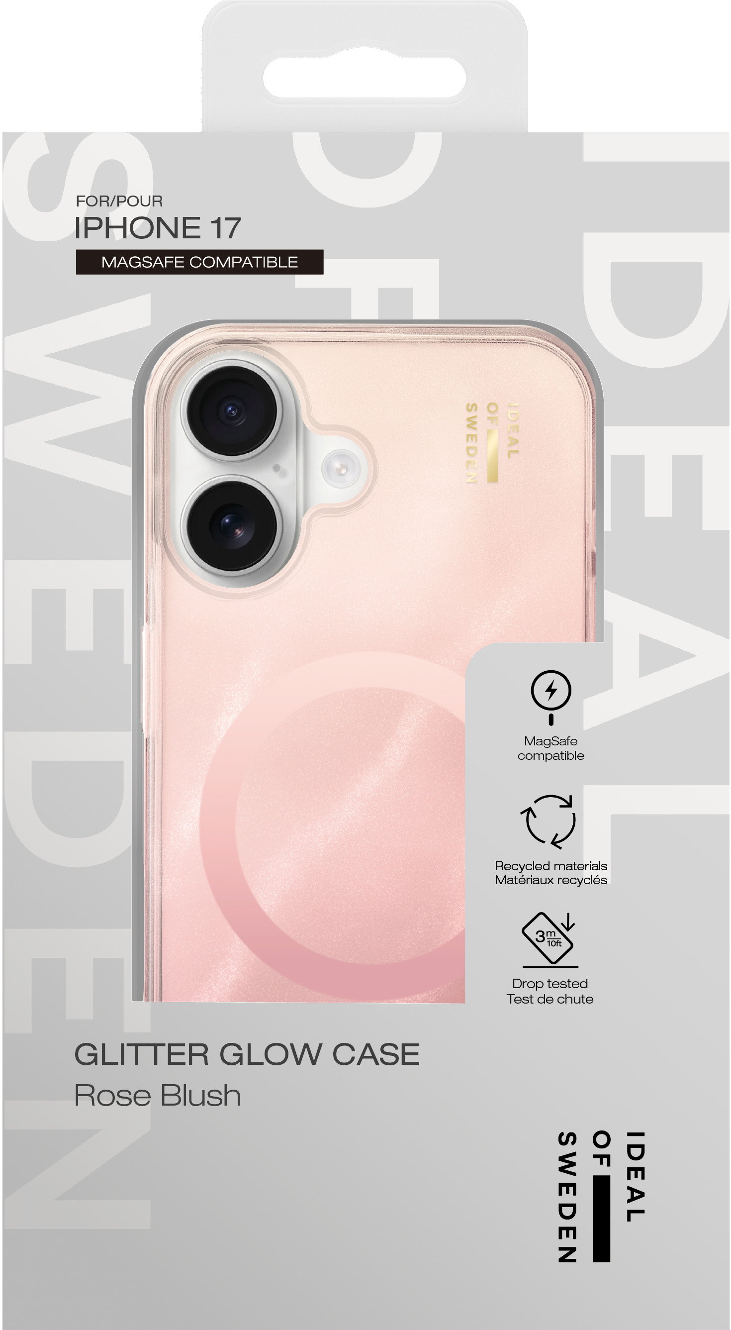 iDeal of Sweden Clear Case MagSafe iPhone 17 Rose Blush – image 4