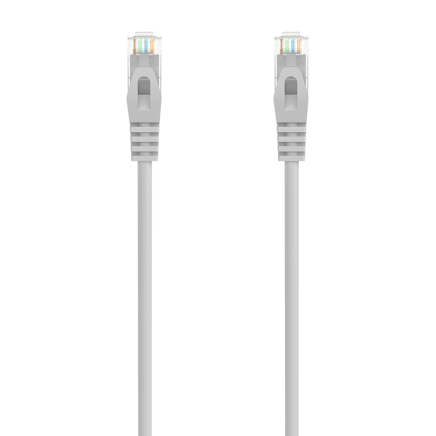 AISENS Cable de Red Latiguillo RJ45 LSZH Cat.6A 500 Mhz UTP AWG24, Gris, 20M