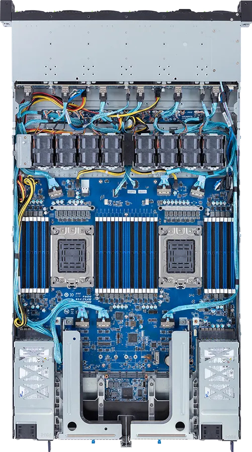 GIGABYTE R182-P91 LGA 4926 Rack (1U) Black, Steel – image 3