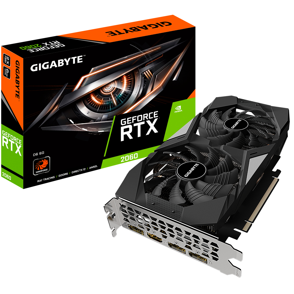 GIGABYTE GeForce RTX 2060 D6 6G (rev. 2.0) – image 7