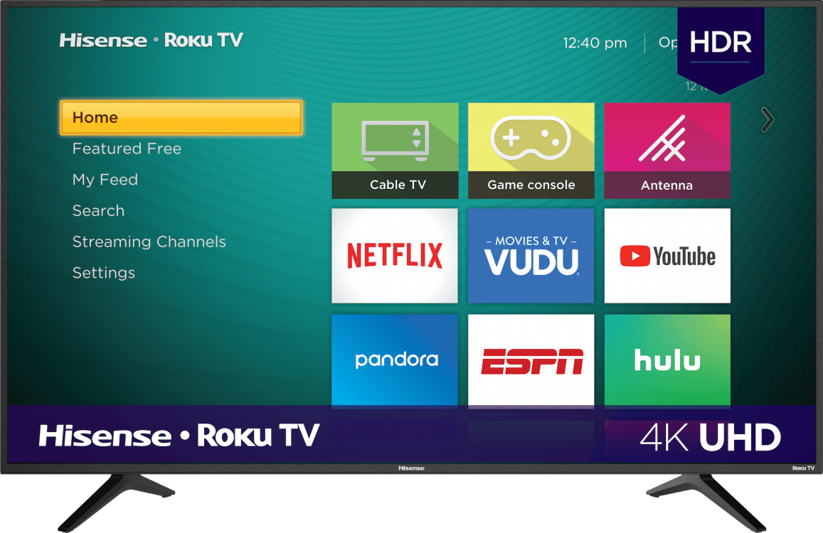 Hisense R6E 55" — vue 1 sur 4