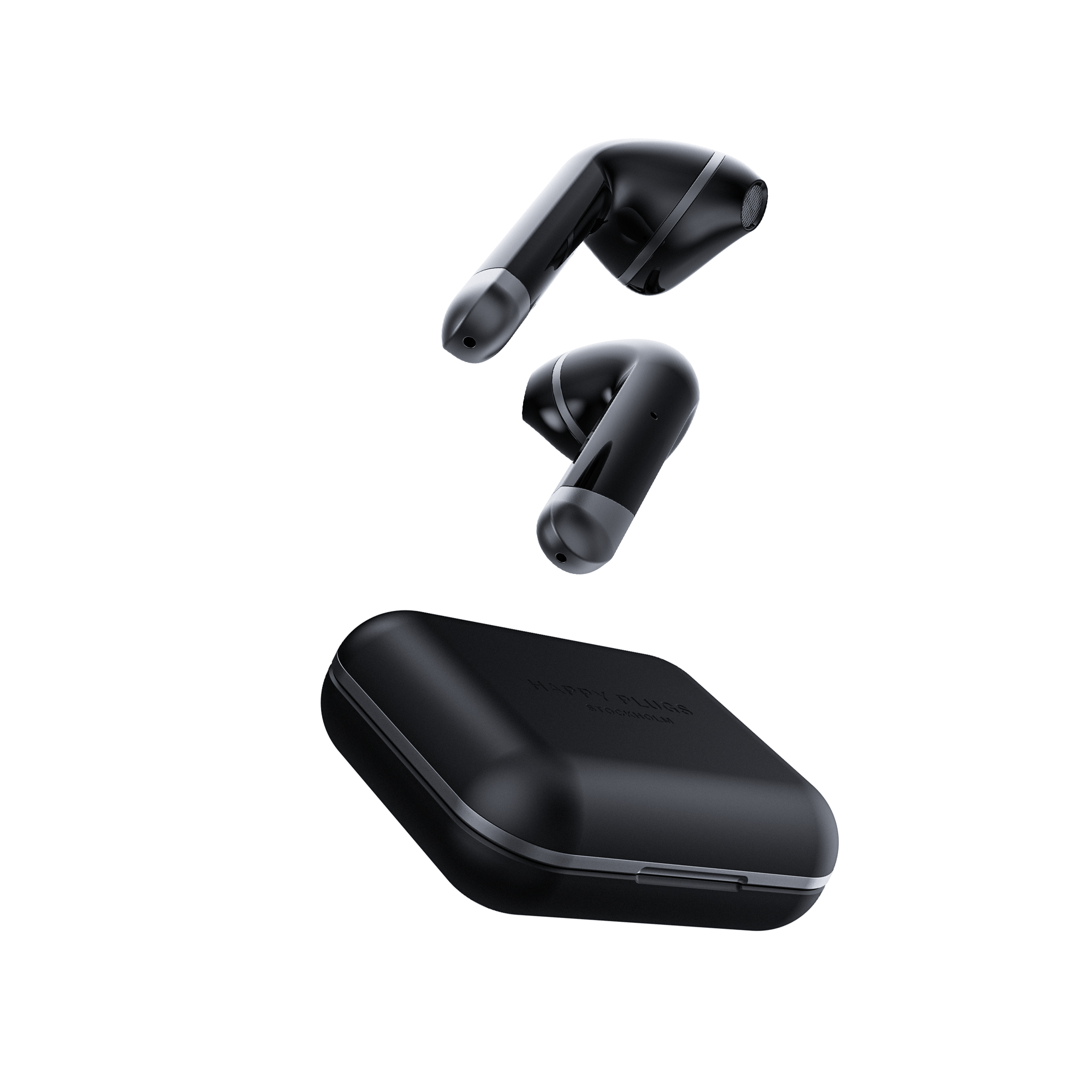 Happy Plugs AIR 1 Headset True Wireless Stereo (TWS) In-ear Calls/Music Bluetooth Black image 1