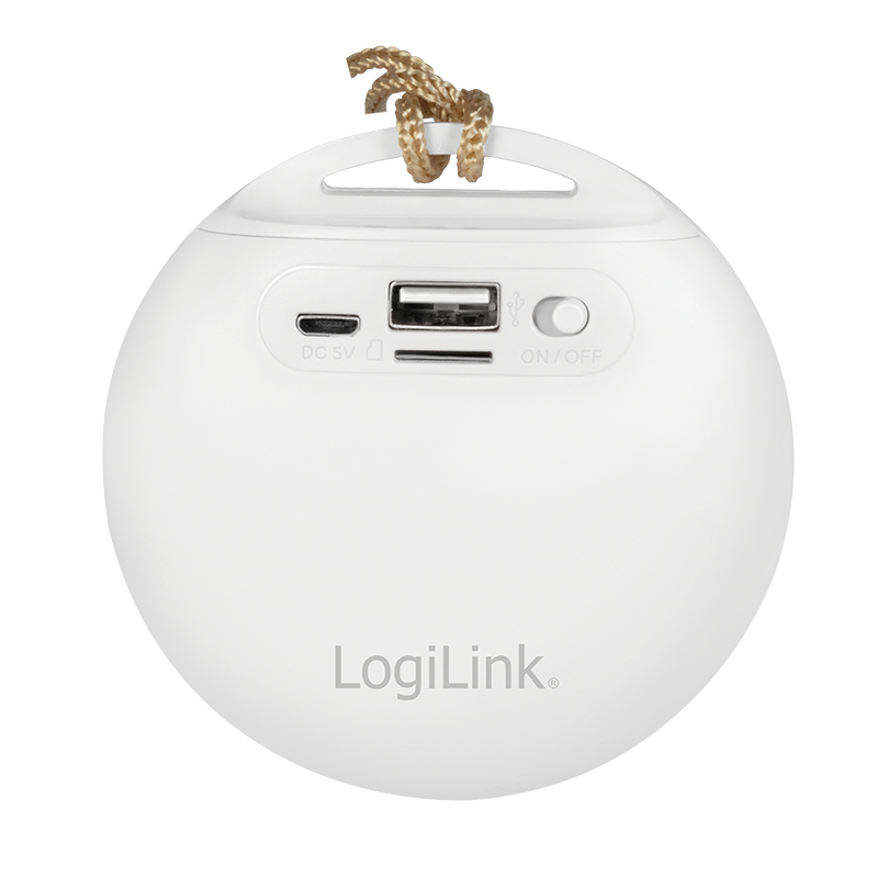 LogiLink SP0055 portable/party speaker Mono portable speaker Grey, White 3 W image 5