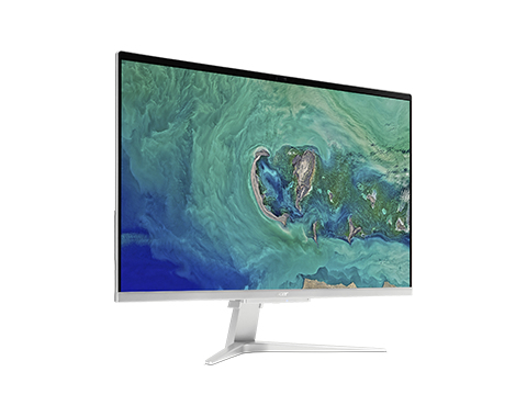 Acer Aspire C27-865 Intel® Core™ i5 i5-8250U 68.6 cm (27″) 1920 x 1080 pixels All-in-One PC 8 GB DDR4-SDRAM 256 GB SSD Endless OS Wi-Fi 5 (802.11ac) Black, Silver image 2