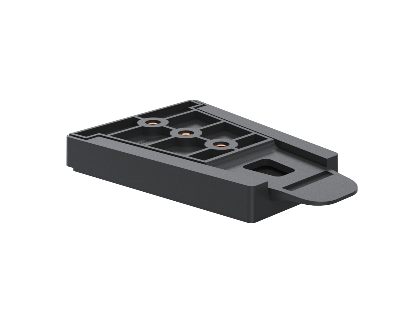 Ergonomic Solutions SpacePole Payment SPA107-02 POS-System-Zubehör Schaltschrankverriegelung Schwarz Kunststoff