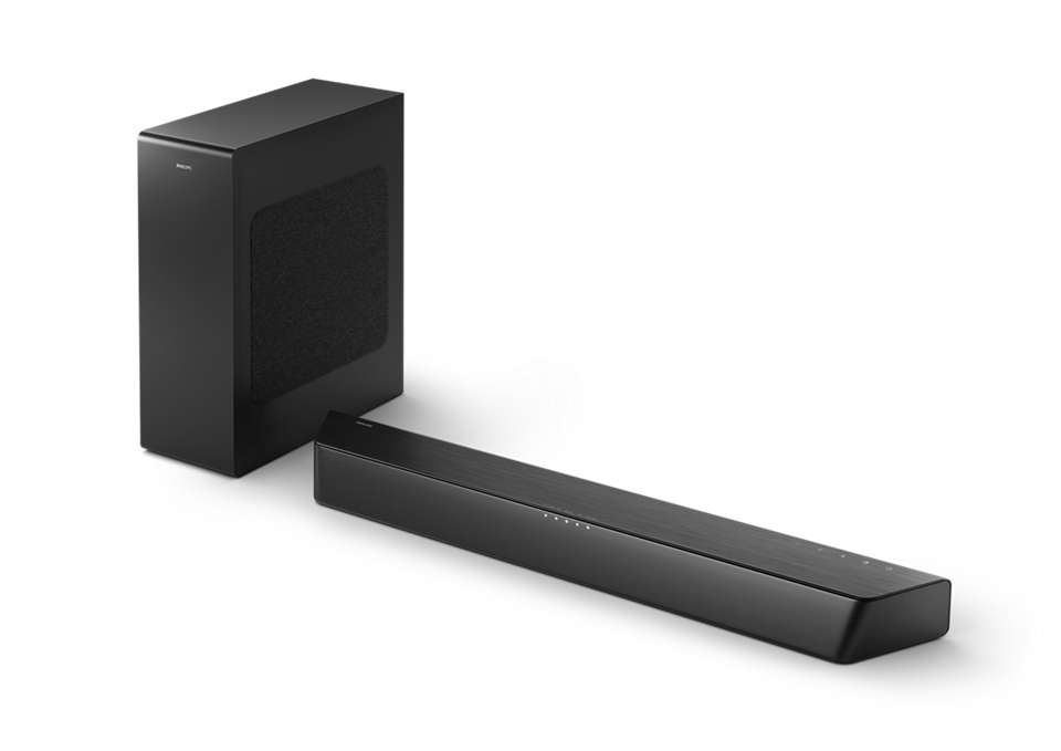 Philips TAB7207/10 soundbar speaker Black 2.1 channels – image 3