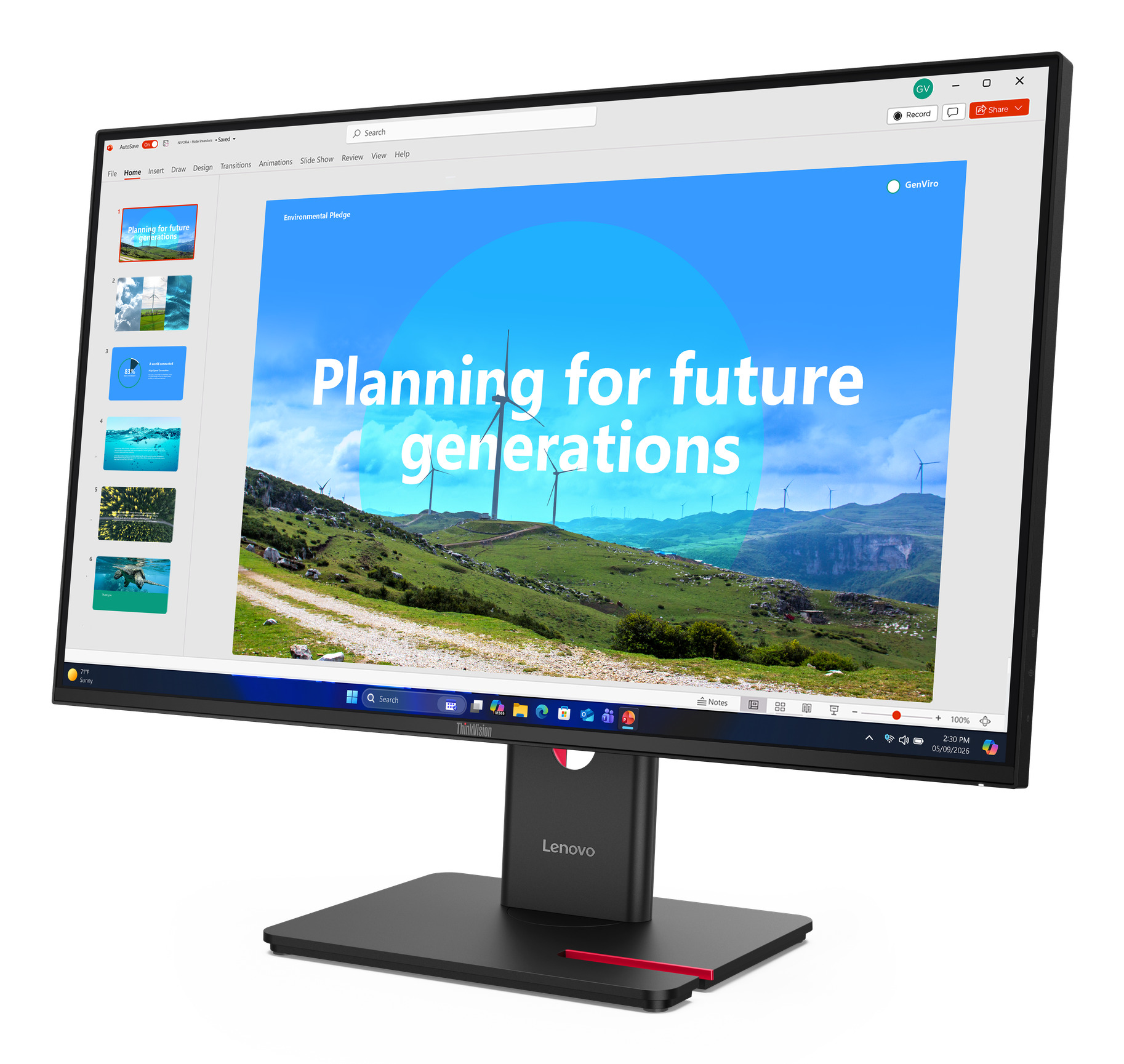 Lenovo ThinkVision T27D-40 – image 4