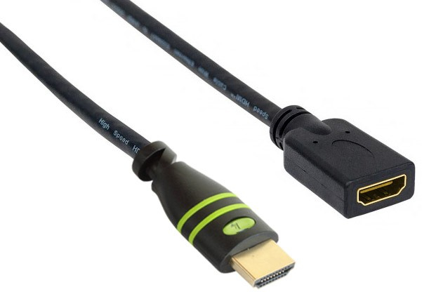 Techly ICOC-HDMI-4-EXT075 cavo HDMI 7,5 m HDMI tipo A (Standard) Nero
