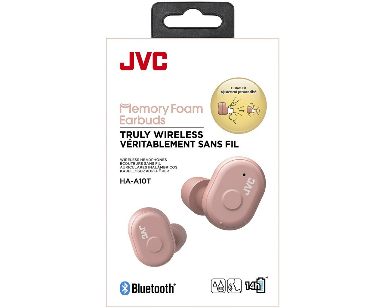 JVC HA-A10T Headset Wireless In-ear Calls/Music Micro-USB Bluetooth Pink image 9