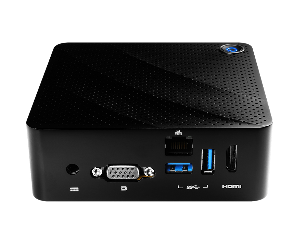 MSI Cubi N 8GL-013XEU Intel® Celeron® N4000 4 GB DDR4-SDRAM 1 TB HDD Desktop PC Black image 5