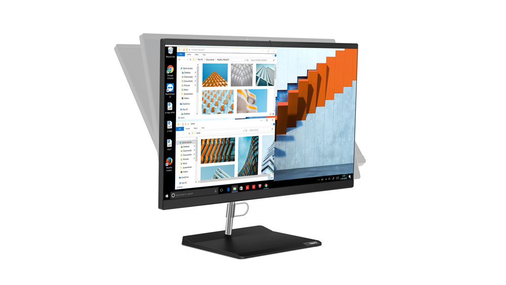 Lenovo V540 Intel® Core™ i5 i5-8265U 60.5 cm (23.8″) 1920 x 1080 pixels All-in-One PC 8 GB DDR4-SDRAM 256 GB SSD Windows 10 Pro Wi-Fi 5 (802.11ac) Black image 6